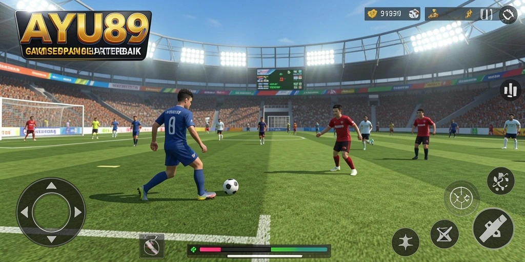 Tampilan gameplay AYU89 yang mendebarkan dan penuh aksi.