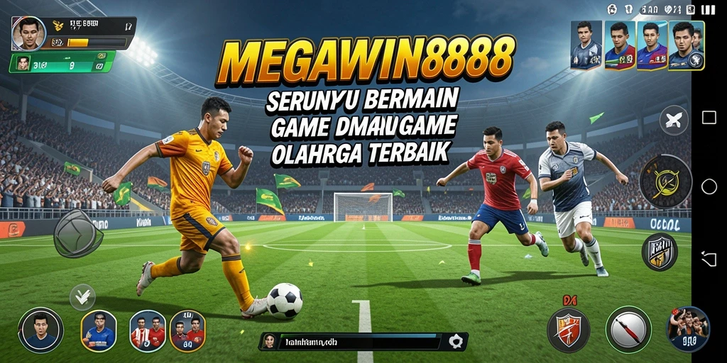 Tampilan gameplay MEGAWIN888 yang mendebarkan dan penuh aksi.