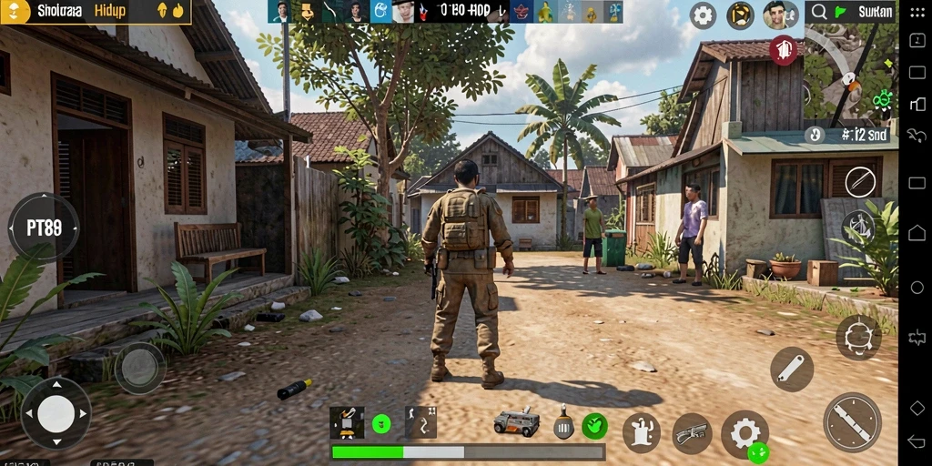 Tampilan gameplay PT89 yang menarik dan interaktif.