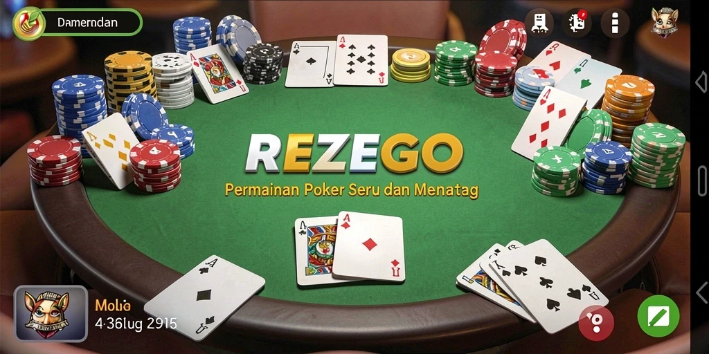 Tangkapan layar gameplay Poker yang menarik dan seru.