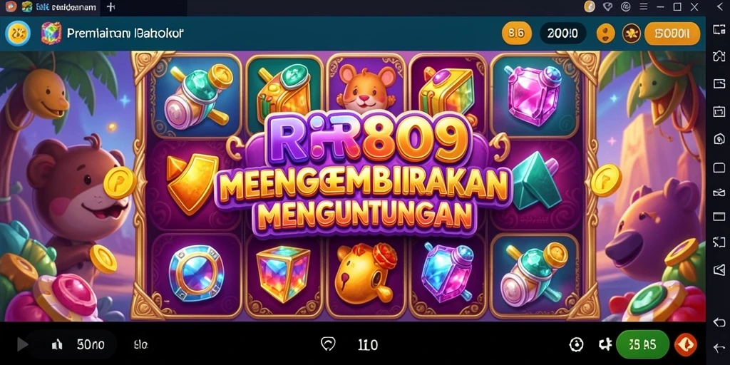 Tampilan gameplay RR89 yang menarik dan menegangkan.