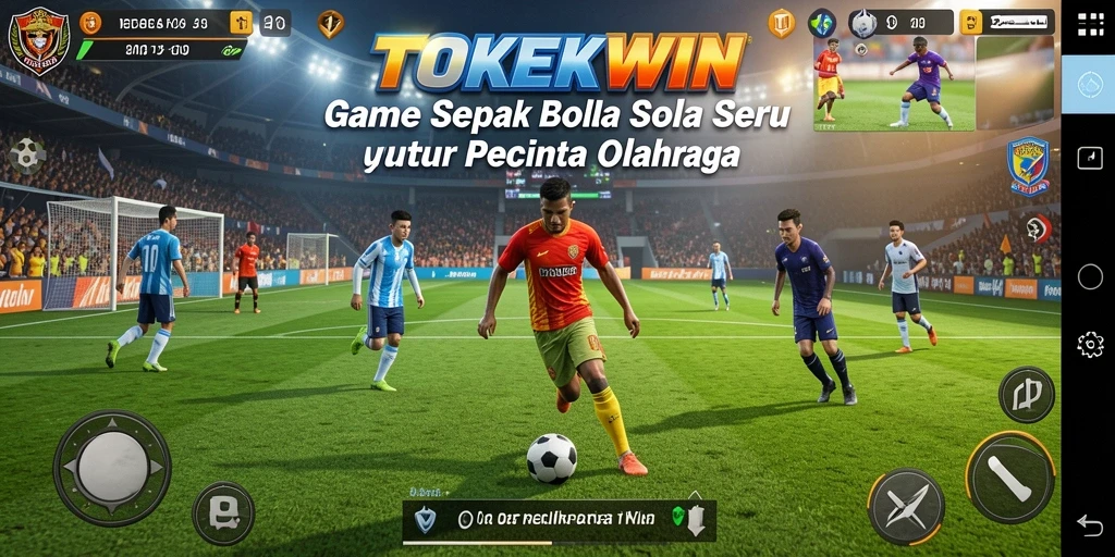Tampilan gameplay TOKEKWIN yang menegangkan dan mendebarkan.