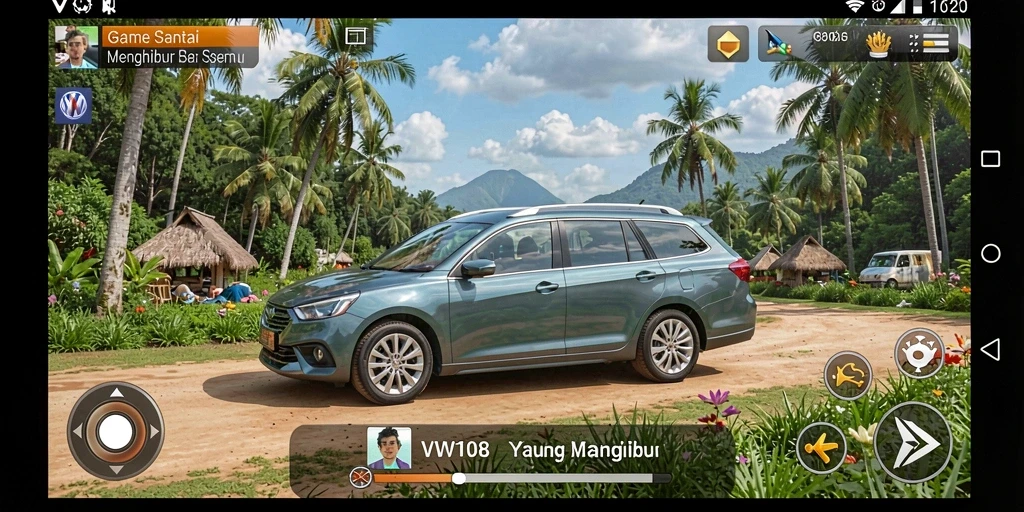 Tangkapan layar gameplay VW108 yang menampilkan keseruan permainan Casual.