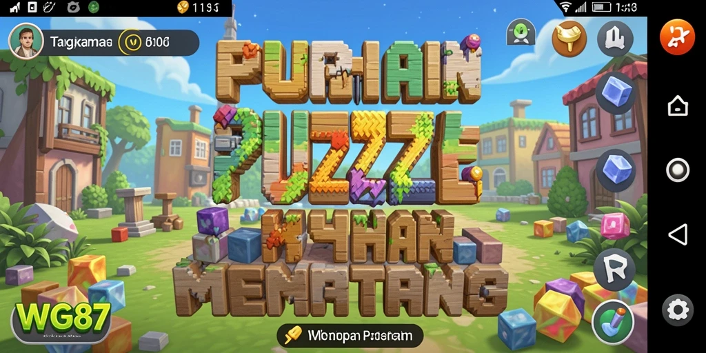 Tangkapan layar dari permainan Puzzle yang menarik di WG87.